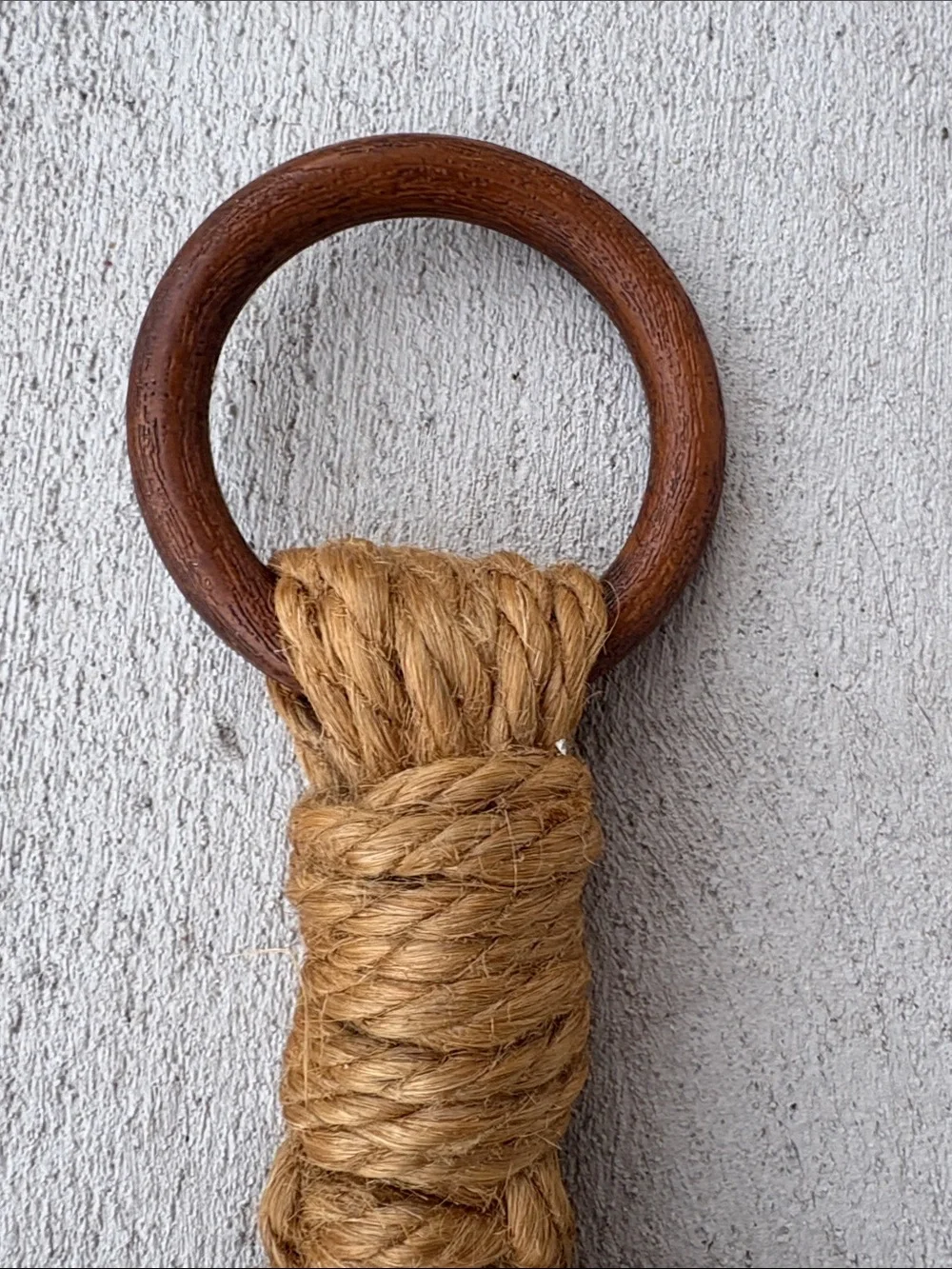 Vintage handcrafted macramé